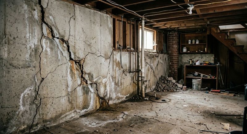 Basement Crack Repair in Hemet, CA