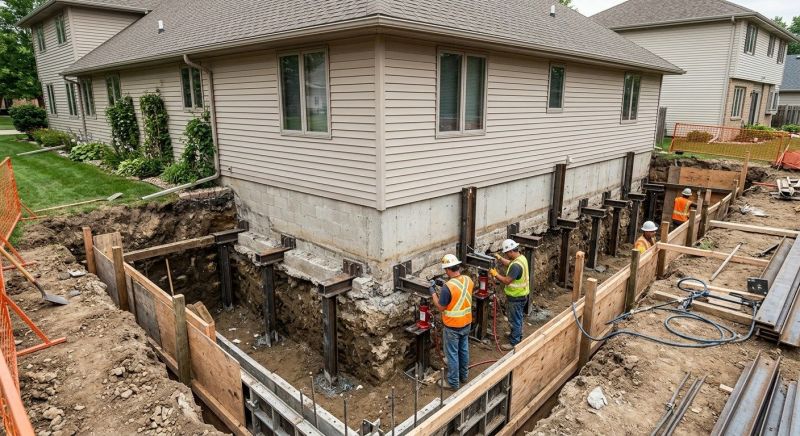 Basement Underpinning in Hemet, CA