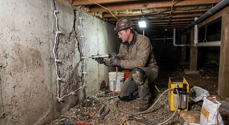 Building Foundation Repair in Banning, CA