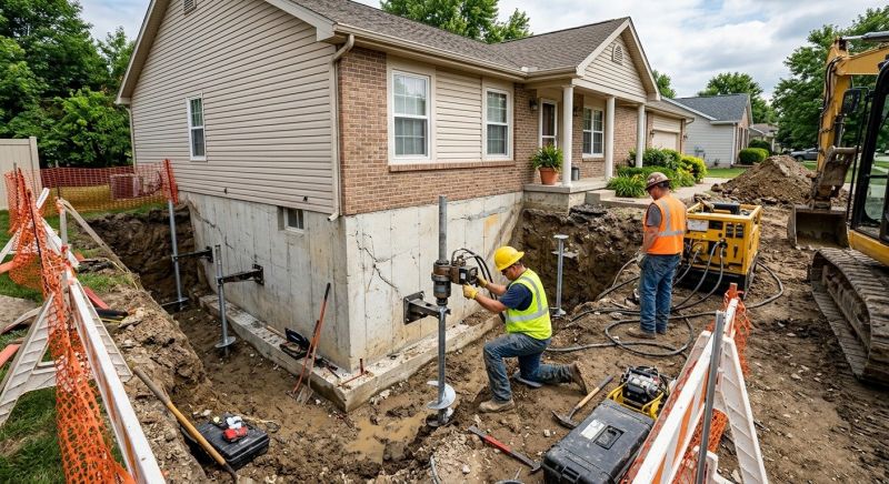 Building Foundation Repair in Beaumont, CA