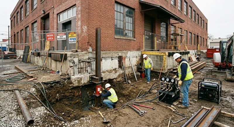 Commercial Foundation Repair in Hemet, CA