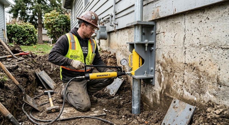 Concrete Foundation Leveling in Wildomar, CA
