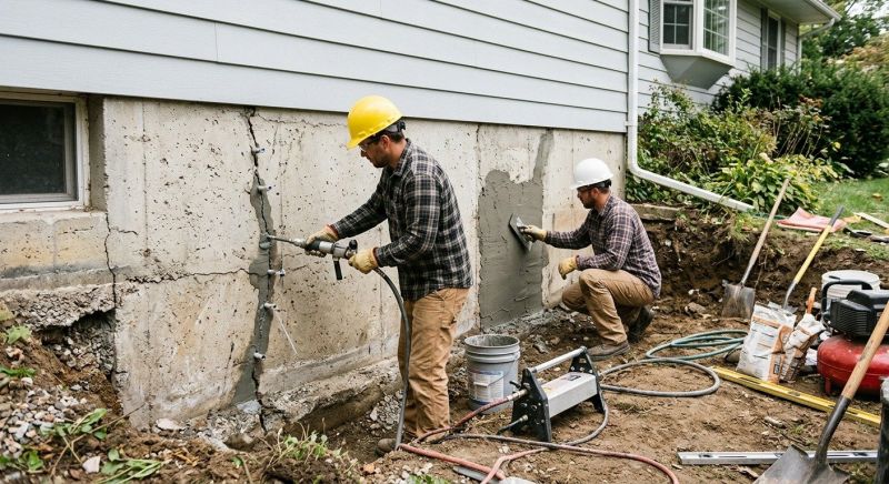 Concrete Foundation Repair in Palm Springs, CA