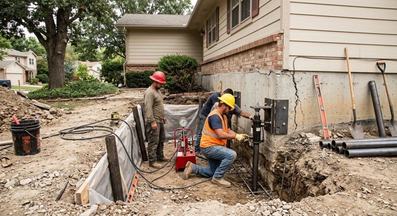 Concrete Foundation Repair in Wildomar, CA