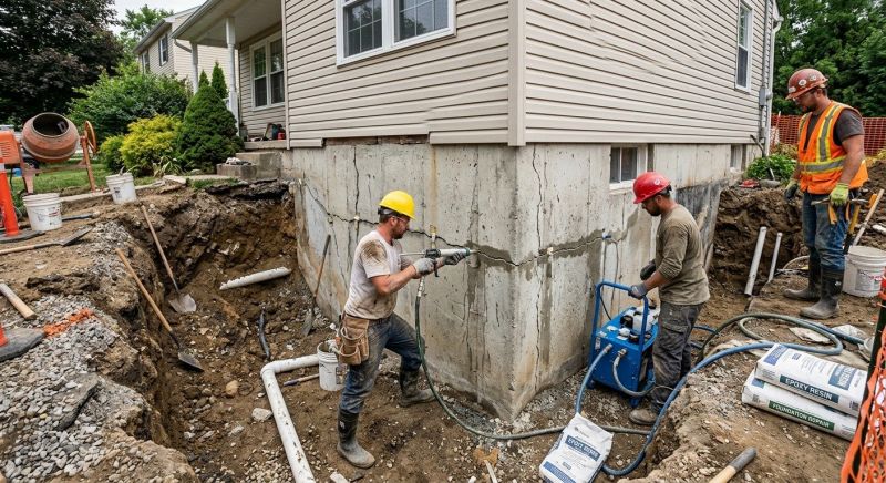 Cracked Foundation Repair in Hemet, CA
