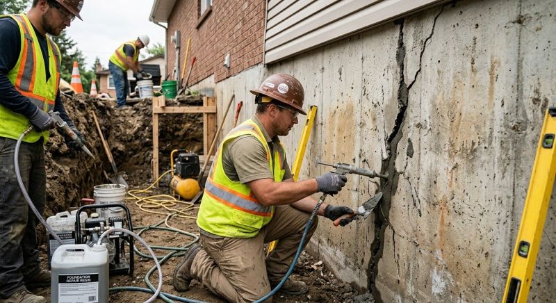 Cracked Foundation Repair in Murrieta, CA