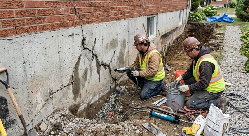 Cracked Foundation Repair in Wildomar, CA