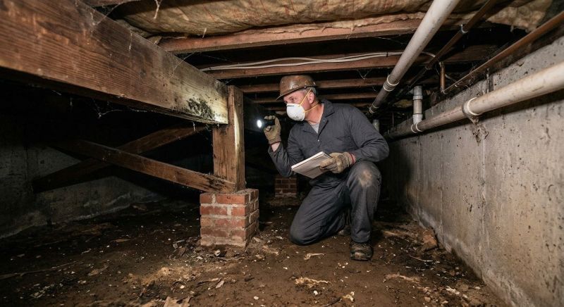 Crawl Space Leveling in Hemet, CA