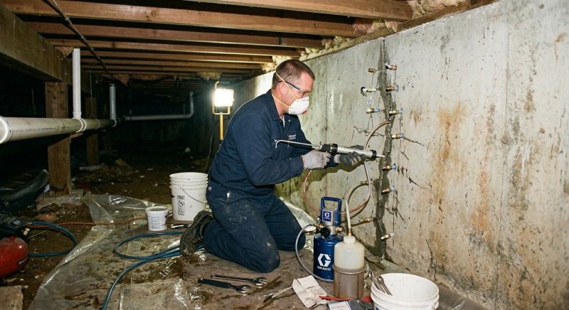Crawlspace Foundation Repair in Winchester, CA