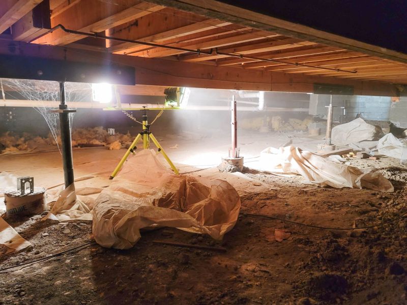 Crawlspace Foundation Repair in Winchester, CA