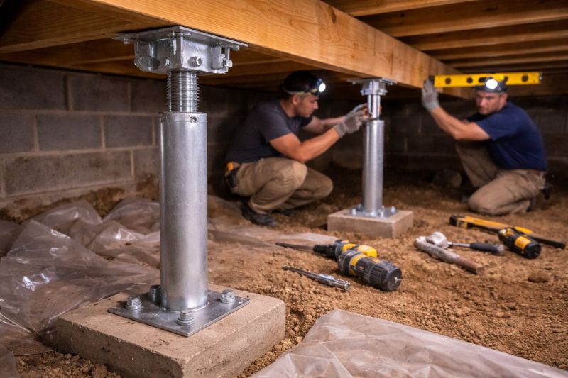 Crawlspace Structural Repair in Hemet, CA