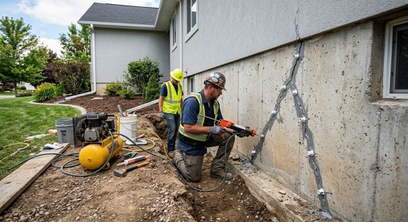Foundation Crack Repair in Beaumont, CA