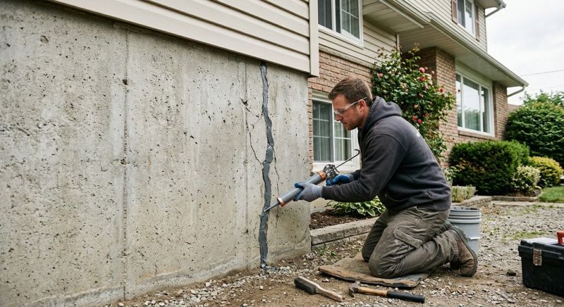 Foundation Crack Sealing in Hemet, CA