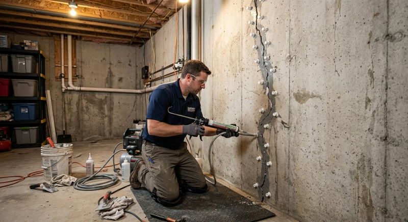 Foundation Crack Sealing in Hemet, CA