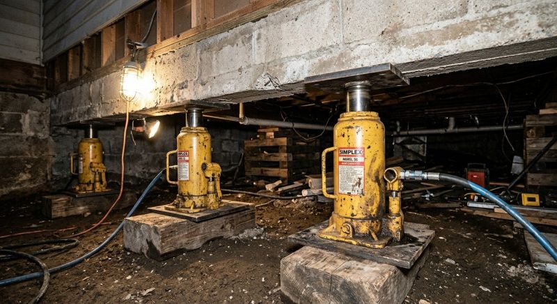 Foundation Jacking in Beaumont, CA