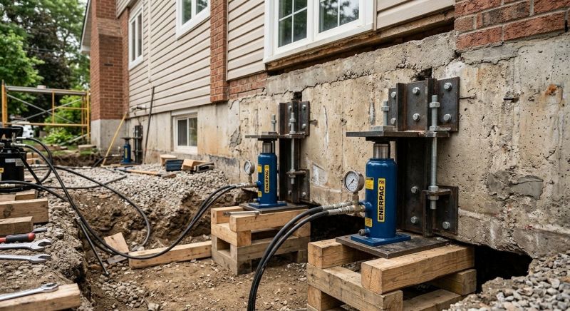 Foundation Jacking in Murrieta, CA