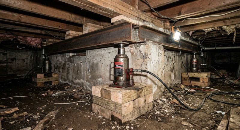 Foundation Jacking in Murrieta, CA