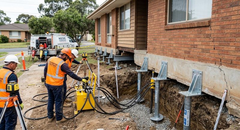 Foundation Jacking in Murrieta, CA