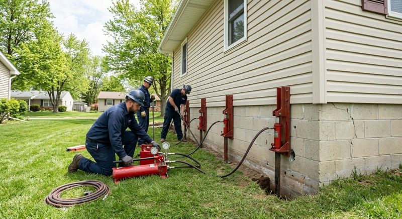 Foundation Jacking in Sun City, CA