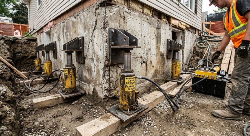 Foundation Jacking in Sun City, CA