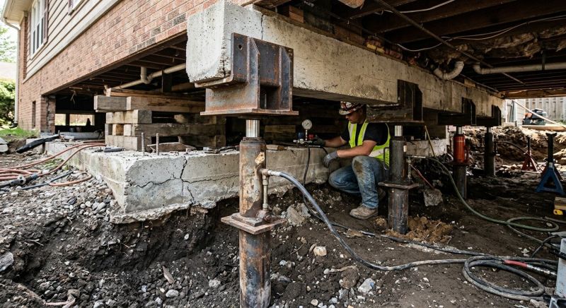 Foundation Lifting in Banning, CA