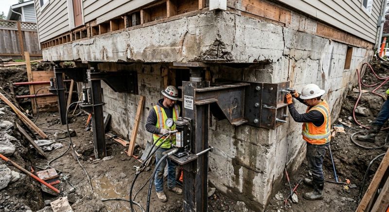 Foundation Lifting in Hemet, CA