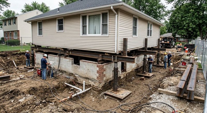 Foundation Lifting in Sun City, CA