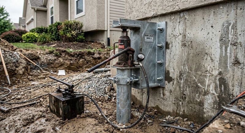 Foundation Pier Leveling in Hemet, CA