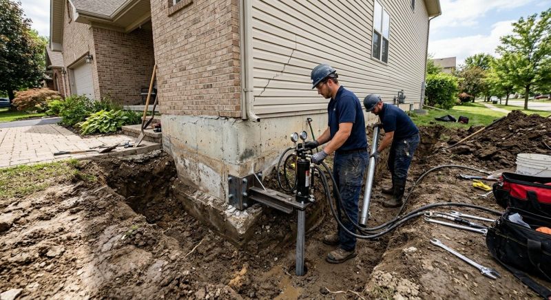 Foundation Settlement Repair in Hemet, CA