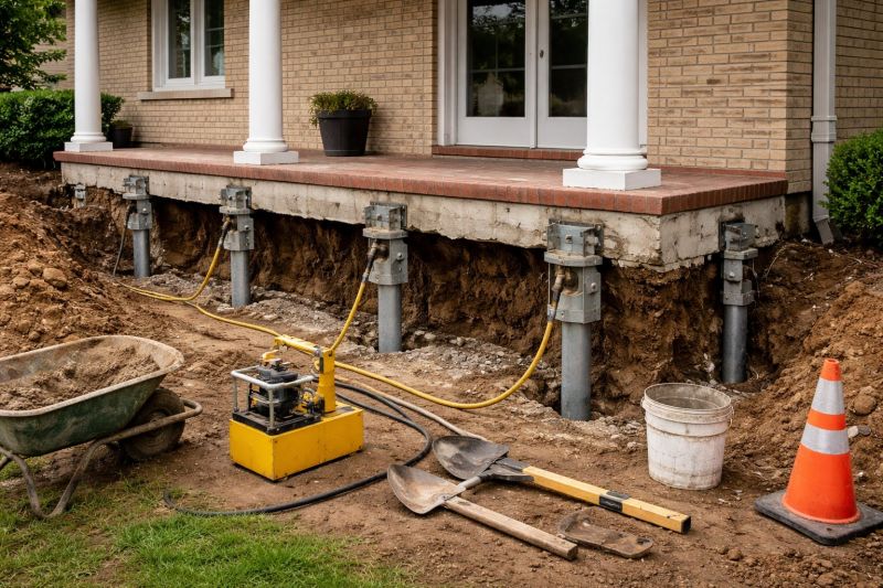 Foundation Stabilizing in Idyllwild, CA