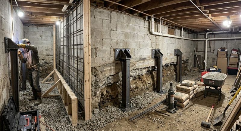 Foundation Stabilizing in Winchester, CA