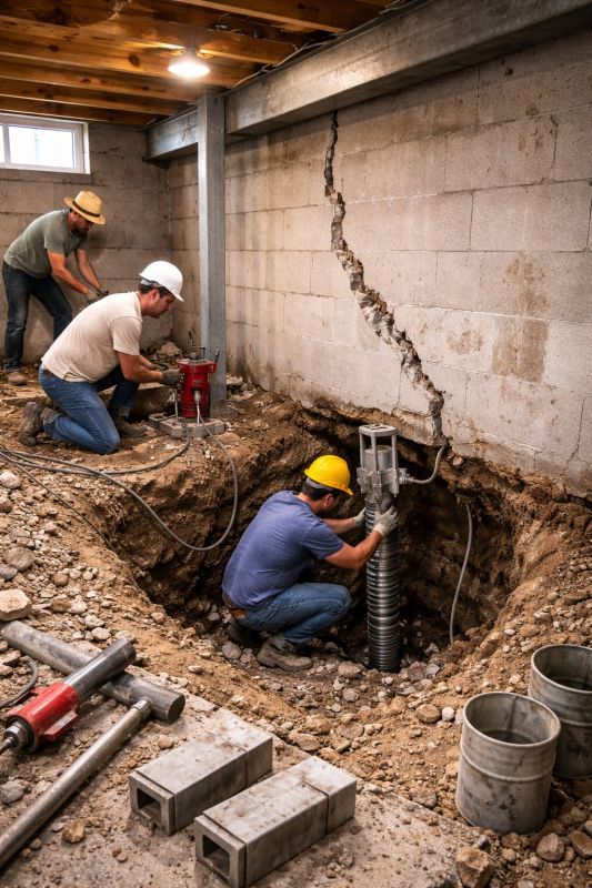 Foundation Structural Repair in Temecula, CA