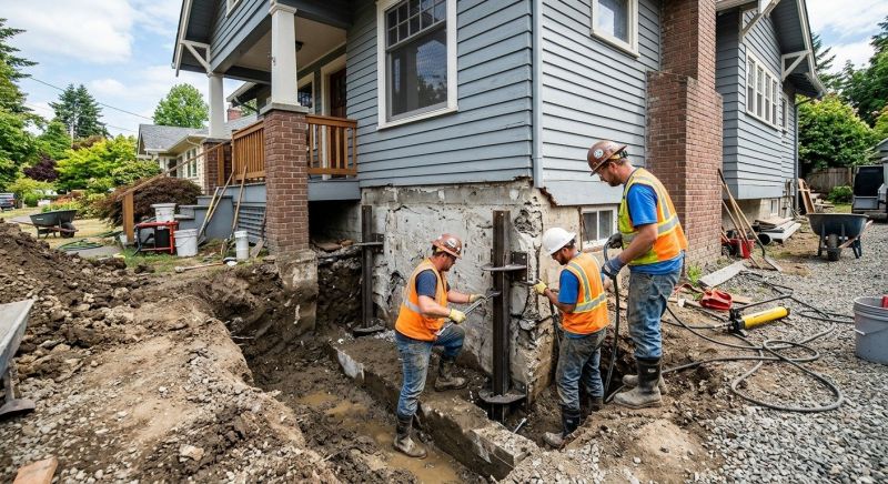 Foundation Structural Repair in Wildomar, CA