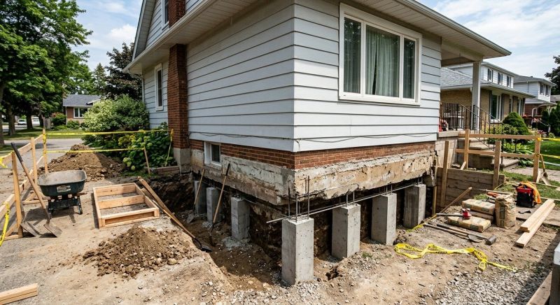 Foundation Underpinning in Hemet, CA