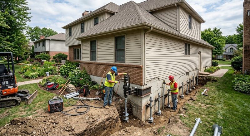 Helical Piers Installation in Hemet, CA