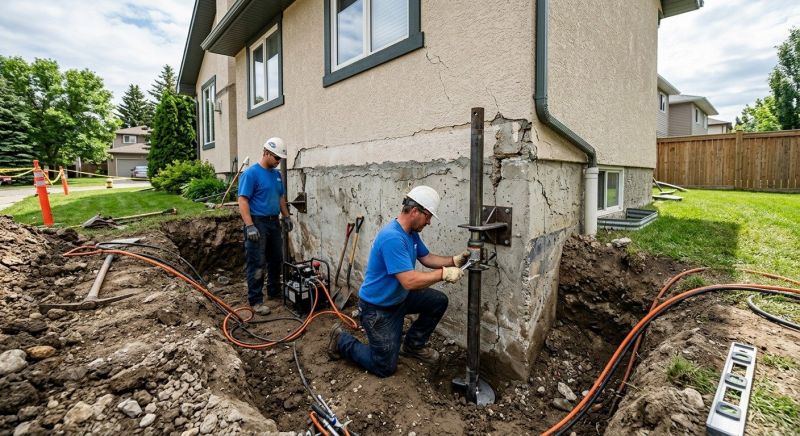 Helical Piers Installation in Hemet, CA