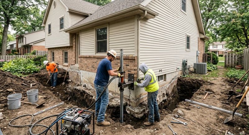 House Foundation Repair in Palm Springs, CA