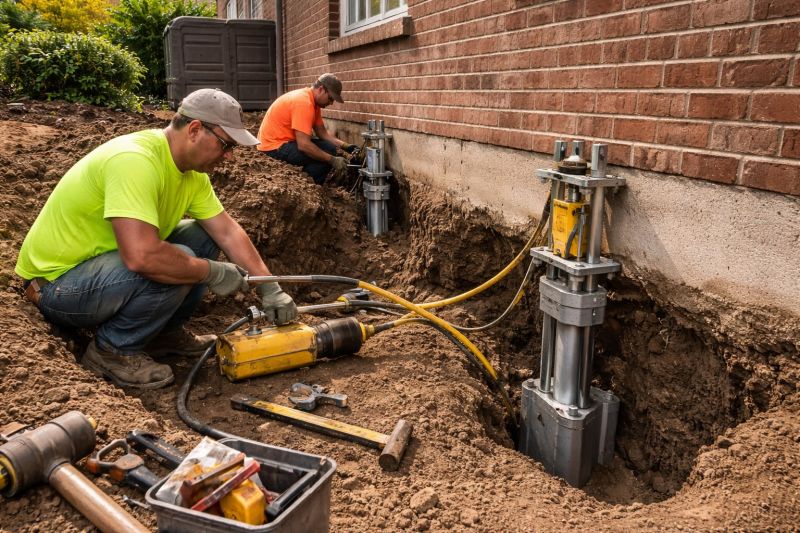Settling Foundation Service in Banning, CA
