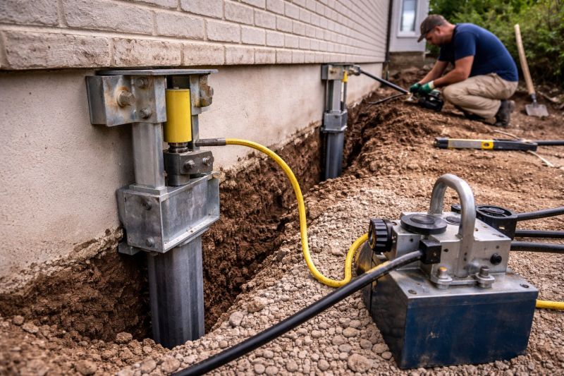 Sinking Foundation Repair in Anza, CA