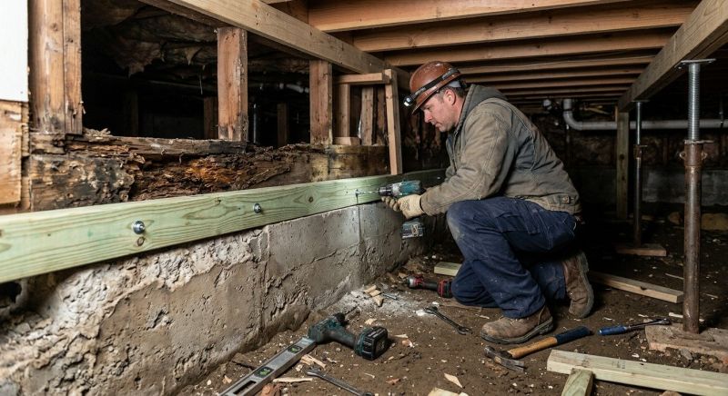Sinking Foundation Repair in Sun City, CA