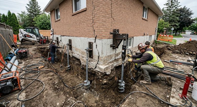 Sinking Foundation Repair in Temecula, CA