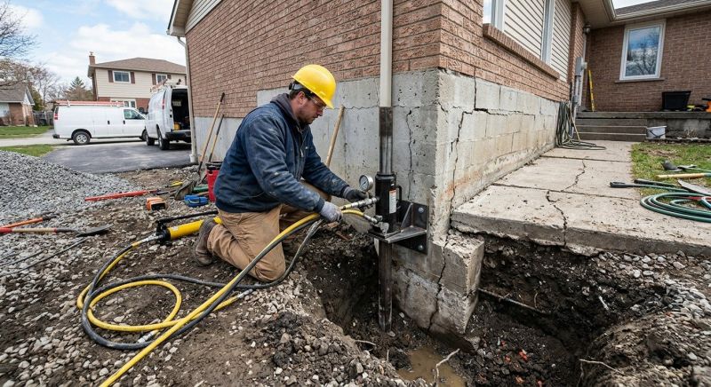 Sinking Foundation Repair in Temecula, CA