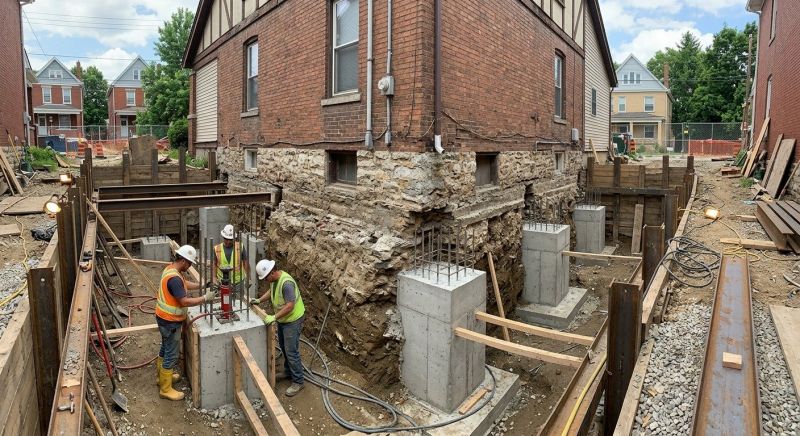 Structural Underpinning in Hemet, CA